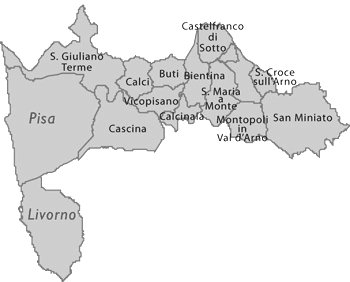  Pise, Livourne, San Miniato, Empoli (Toscane, Italie